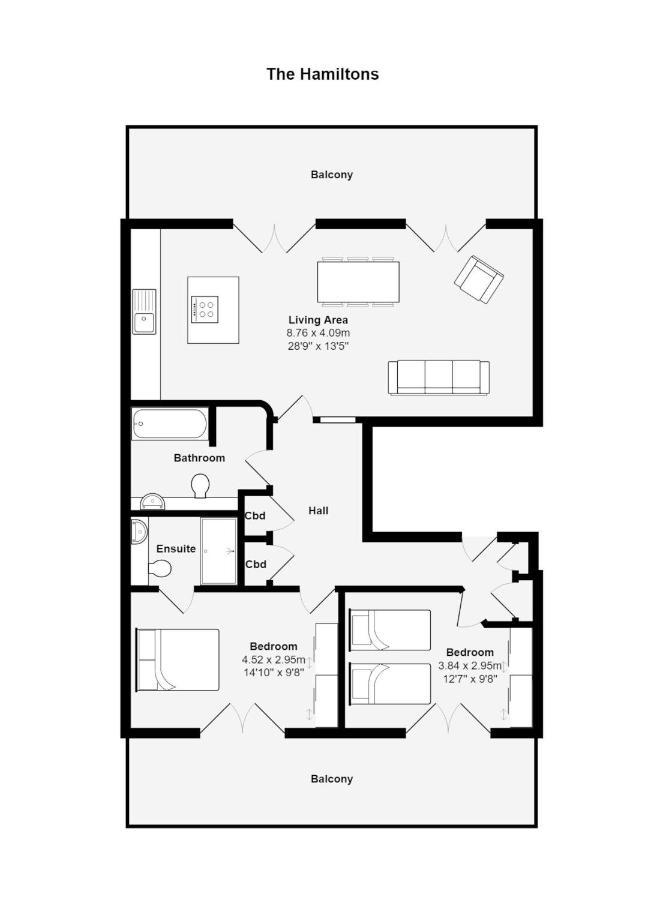 Your Space Apartments - The Hamilton'S CBG Eksteriør bilde